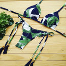 Biquíni Alícia Maritima Moda Praia VERDE/AZUL P 