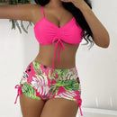Biquíni Bella Maritima Moda Praia Rosa P 