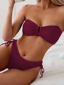 Biquíni Belle Noir Texturizado Biquíni Belle Noir Texturizado Marina Moda Praia Violeta P 