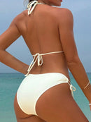 Biquíni Crochê Colorido Verão Biquíni Crochê Colorido Verão Marina Moda Praia 