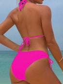 Biquíni Crochê Colorido Verão Biquíni Crochê Colorido Verão Marina Moda Praia 