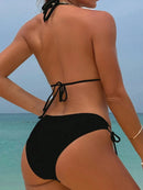 Biquíni Crochê Colorido Verão Biquíni Crochê Colorido Verão Marina Moda Praia 