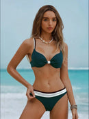 Biquíni Elegance Sculpt Contrast Biquíni Elegance Sculpt Contrast Marina Moda Praia Verde P 