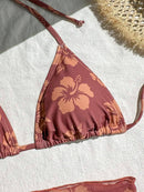 Biquíni Floral 3 Peças Elegance Biquíni Floral 3 Peças Elegance Marina Moda Praia 
