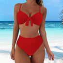 Biquíni Larissa Maritima Moda Praia Vermelho claro P 