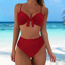 Biquíni Larissa Maritima Moda Praia Vermelho escuro P 