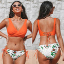 Biquíni Marina Maritima Moda Praia LARANJA PP 