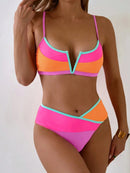 Biquíni Neon Sunset Vibrance Biquíni Neon Sunset Vibrance Marina Moda Praia Laranja P 