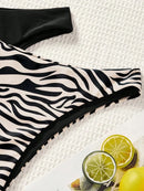 Biquíni Safari Chic 3 Peças com 2 Calcinhas Biquíni Safari Chic 3 Peças com 2 Calcinhas Marina Moda Praia 