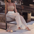 Calça de Praia em Crochê Yasmim Maritima Moda Praia 