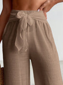Calça Praia Flow Linho Elegance Calça Praia Flow Linho Elegance Marina Moda Praia 