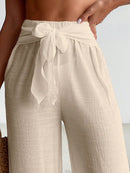 Calça Praia Flow Linho Elegance Calça Praia Flow Linho Elegance Marina Moda Praia 