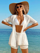 Conjunto 2 Peças Capri Bianca Conjunto 2 Peças Capri Bianca Marina Moda Praia Branco P 