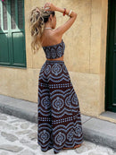 Conjunto 2 Peças Estampa Ibiza Conjunto 2 Peças Estampa Ibiza Marina Moda Praia 