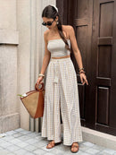 Conjunto 2 Peças Estampa Ibiza Conjunto 2 Peças Estampa Ibiza Marina Moda Praia 