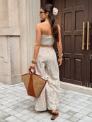 Conjunto 2 Peças Estampa Ibiza Conjunto 2 Peças Estampa Ibiza Marina Moda Praia 