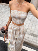 Conjunto 2 Peças Estampa Ibiza Conjunto 2 Peças Estampa Ibiza Marina Moda Praia Damasco P 