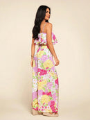Conjunto 2 Peças Floral Valentina Conjunto 2 Peças Floral Valentina Marina Moda Praia 