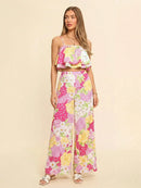 Conjunto 2 Peças Floral Valentina Conjunto 2 Peças Floral Valentina Marina Moda Praia 