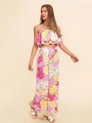 Conjunto 2 Peças Floral Valentina Conjunto 2 Peças Floral Valentina Marina Moda Praia 