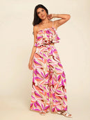 Conjunto 2 Peças Floral Valentina Conjunto 2 Peças Floral Valentina Marina Moda Praia 