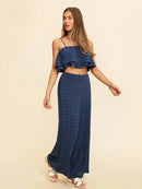 Conjunto 2 Peças Floral Valentina Conjunto 2 Peças Floral Valentina Marina Moda Praia 