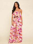 Conjunto 2 Peças Floral Valentina Conjunto 2 Peças Floral Valentina Marina Moda Praia 