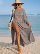 Conjunto 2 Peças Resort Serena Conjunto 2 Peças Resort Serena Marina Moda Praia Castanho P 