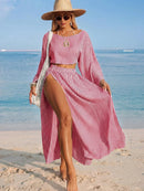 Conjunto 2 Peças Resort Serena Conjunto 2 Peças Resort Serena Marina Moda Praia Pink P 