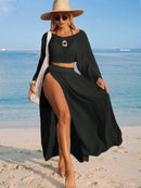 Conjunto 2 Peças Resort Serena Conjunto 2 Peças Resort Serena Marina Moda Praia Preto P 