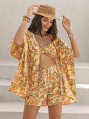 Conjunto 3 Peças Resort Aurora Conjunto 3 Peças Resort Aurora Marina Moda Praia 