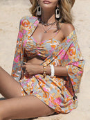 Conjunto 3 Peças Resort Aurora Conjunto 3 Peças Resort Aurora Marina Moda Praia 