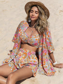 Conjunto 3 Peças Resort Aurora Conjunto 3 Peças Resort Aurora Marina Moda Praia 