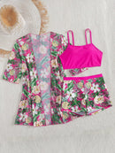 Conjunto 3 Peças Tropical Verona Conjunto 3 Peças Tropical Verona Marina Moda Praia 