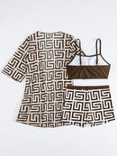 Conjunto 3 Peças Tropical Verona Conjunto 3 Peças Tropical Verona Marina Moda Praia 