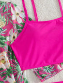 Conjunto 3 Peças Tropical Verona Conjunto 3 Peças Tropical Verona Marina Moda Praia 