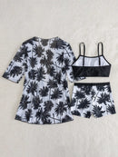 Conjunto 3 Peças Tropical Verona Conjunto 3 Peças Tropical Verona Marina Moda Praia 