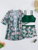 Conjunto 3 Peças Tropical Verona Conjunto 3 Peças Tropical Verona Marina Moda Praia 