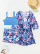 Conjunto 3 Peças Tropical Verona Conjunto 3 Peças Tropical Verona Marina Moda Praia 