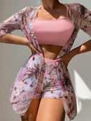Conjunto 3 Peças Tropical Verona Conjunto 3 Peças Tropical Verona Marina Moda Praia 