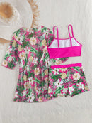 Conjunto 3 Peças Tropical Verona Conjunto 3 Peças Tropical Verona Marina Moda Praia 