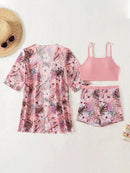 Conjunto 3 Peças Tropical Verona Conjunto 3 Peças Tropical Verona Marina Moda Praia 