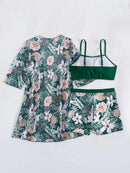 Conjunto 3 Peças Tropical Verona Conjunto 3 Peças Tropical Verona Marina Moda Praia 