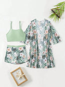 Conjunto 3 Peças Tropical Verona Conjunto 3 Peças Tropical Verona Marina Moda Praia 