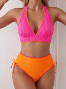 Conjunto Biquíni 2 Peças Texturizado Valentina Conjunto Biquíni 2 Peças Texturizado Valentina Marina Moda Praia Rosa P 