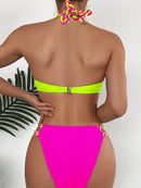 Conjunto Biquíni 2 Peças Trançado Valentina Marina Moda Praia 