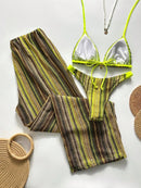 Conjunto Biquíni 3 Peças Santorini Conjunto Biquíni 3 Peças Santorini Marina Moda Praia 
