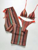 Conjunto Biquíni 3 Peças Santorini Conjunto Biquíni 3 Peças Santorini Marina Moda Praia 
