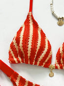 Conjunto Biquíni 3 Peças Santorini Conjunto Biquíni 3 Peças Santorini Marina Moda Praia 