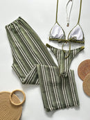 Conjunto Biquíni 3 Peças Santorini Conjunto Biquíni 3 Peças Santorini Marina Moda Praia 